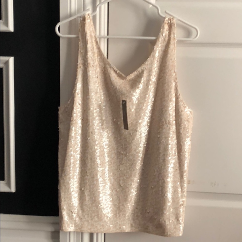 Brand New Sequin Tank Top